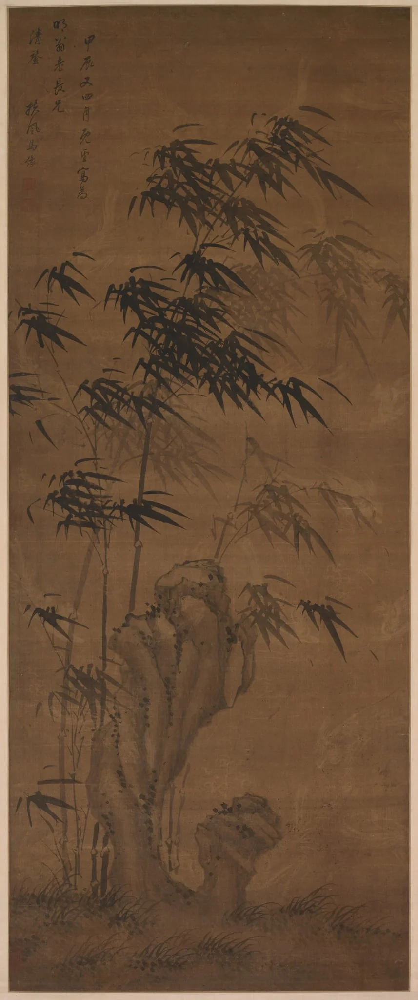 Bamboo in the Wind, detail
