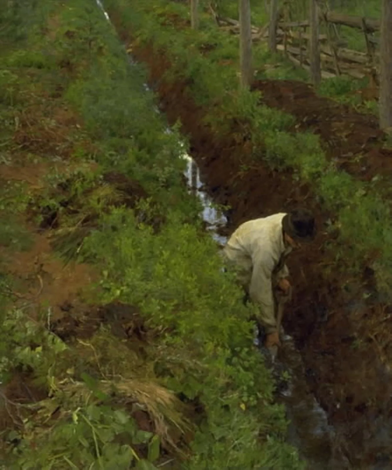Dredging a Ditch, detail