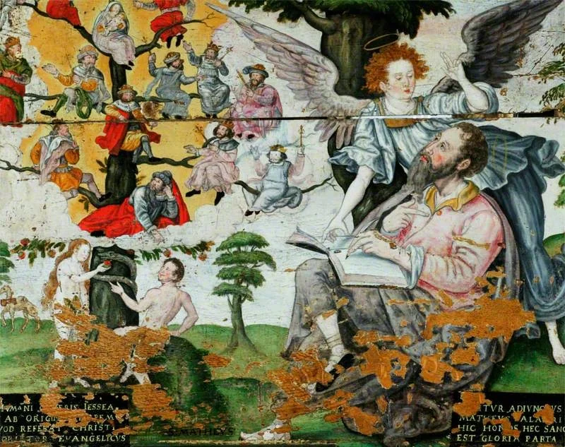 The Tree of Jesse (possibly Saint Matthew), detail