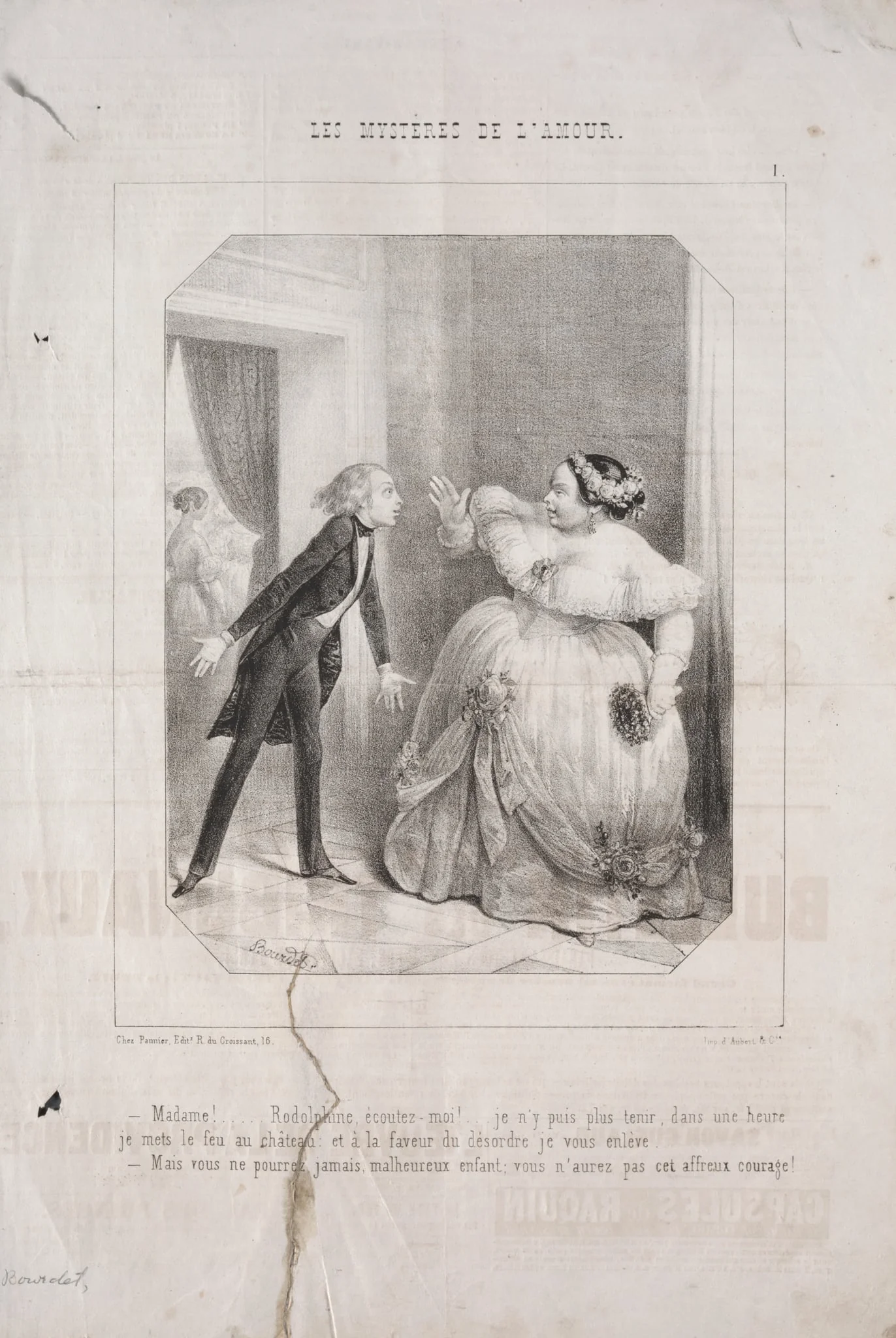 Les Mystères de l'amour: No. 1, detail