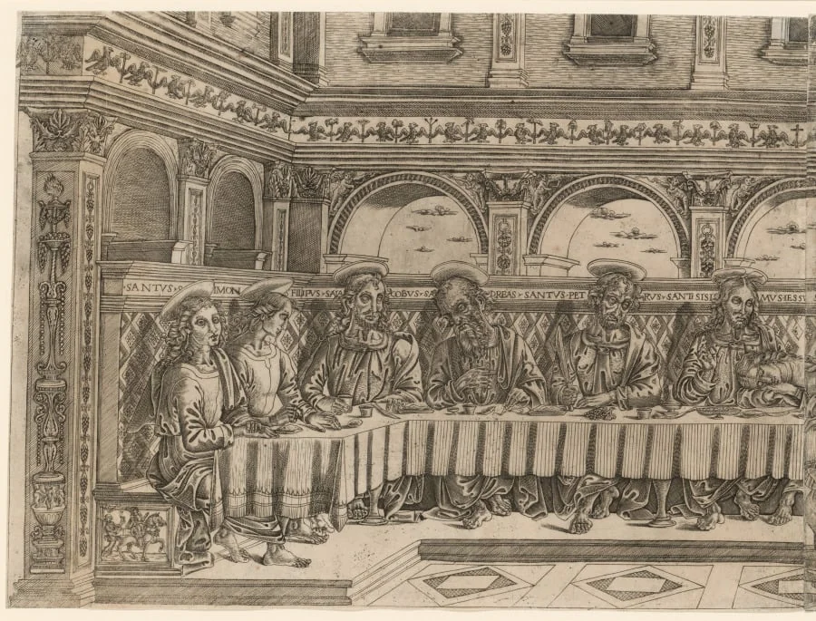 The Last Supper, detail