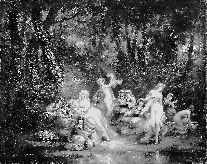 In the Woods, detail