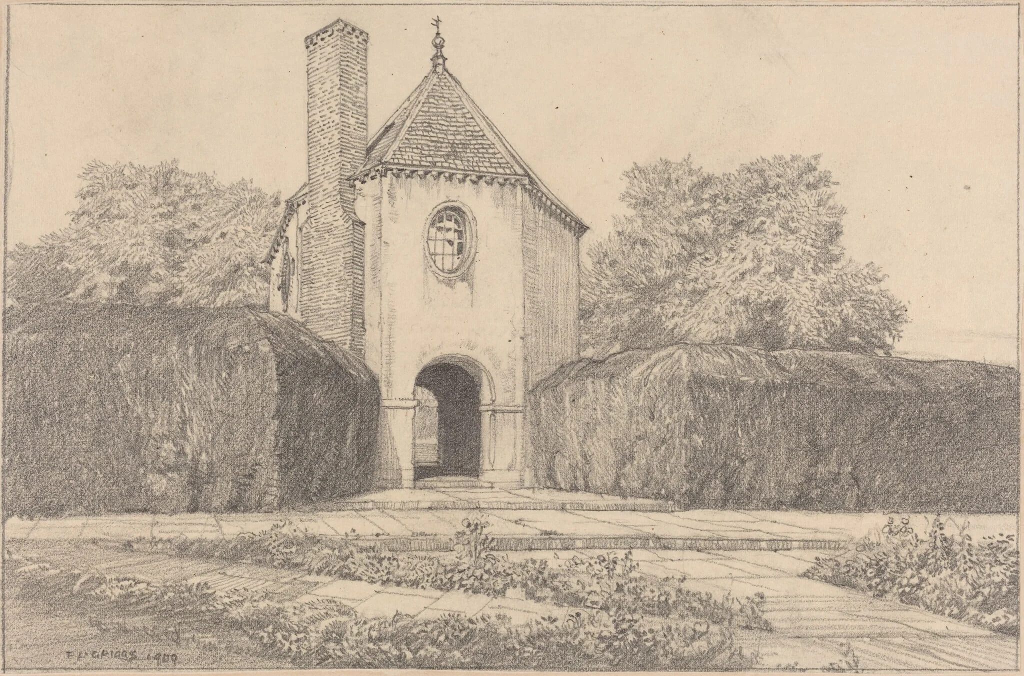 Garden House, detail