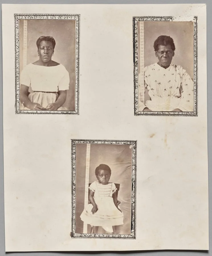 Untitled (West Indian Women Being Measured), detail