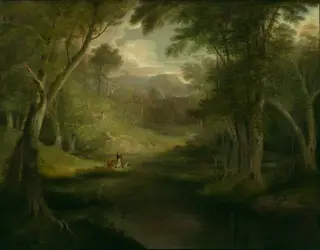 Sugar Loaf Mountain, by Alvan Fisher, oil, 1821