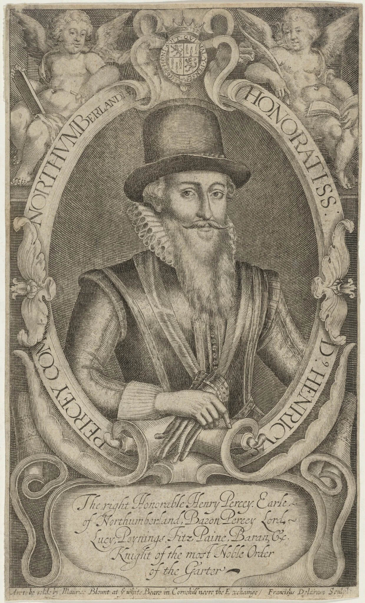 Henricus Percye (Henry Percy, Ninth Earl of Northumberland), detail
