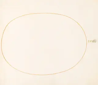 Plate 72: Empty Oval, by Joris Hoefnagel, watercolor, 1594