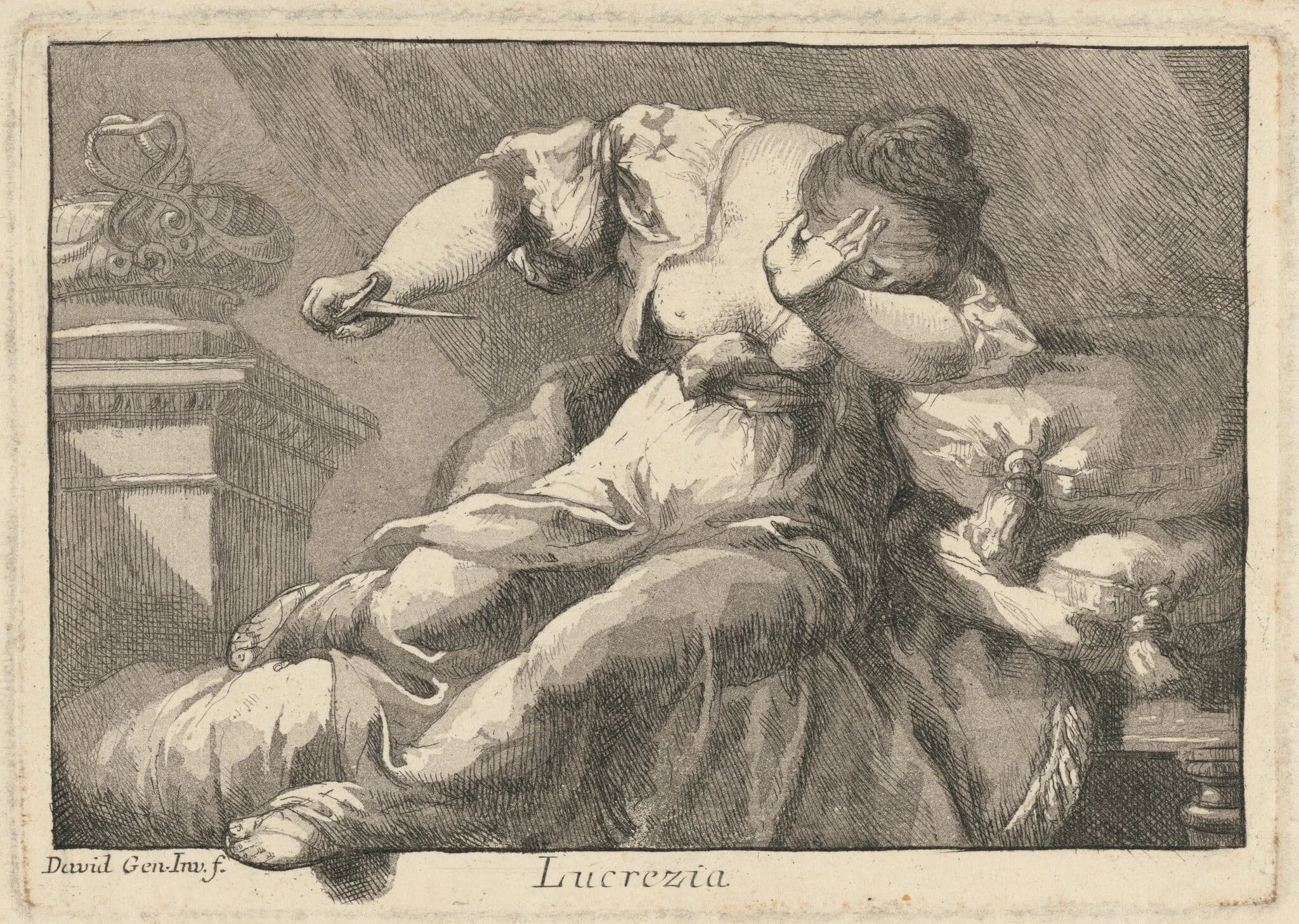 Lucretia, detail