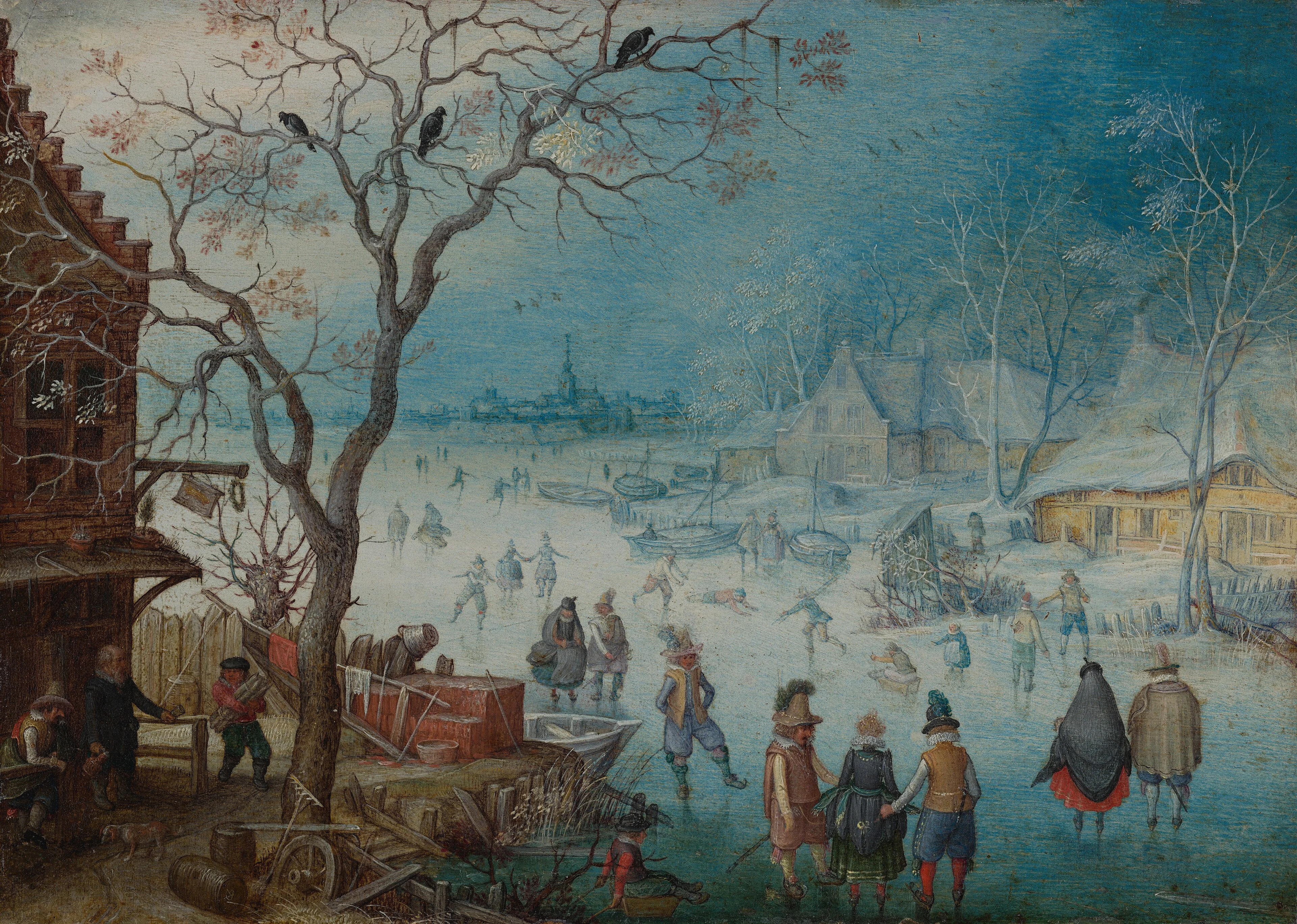Winter Landscape, detail