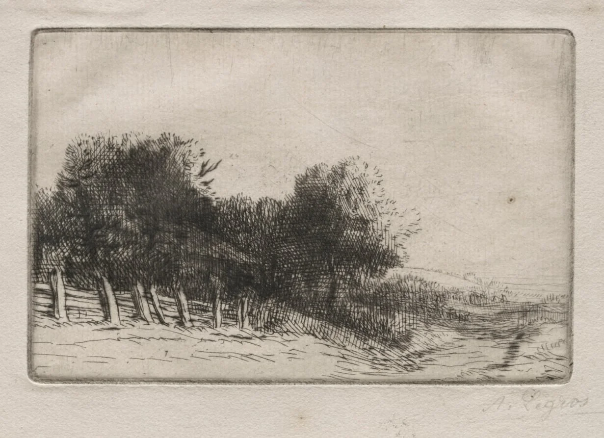 Landscape (Un Paysage), detail
