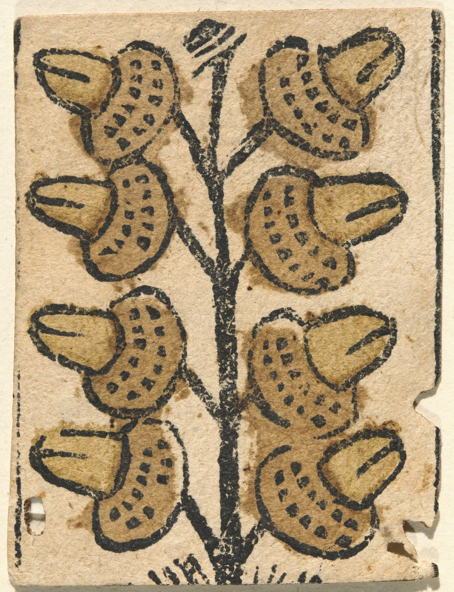 Playing Card, detail