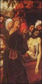 The Entombment of Christ, detail