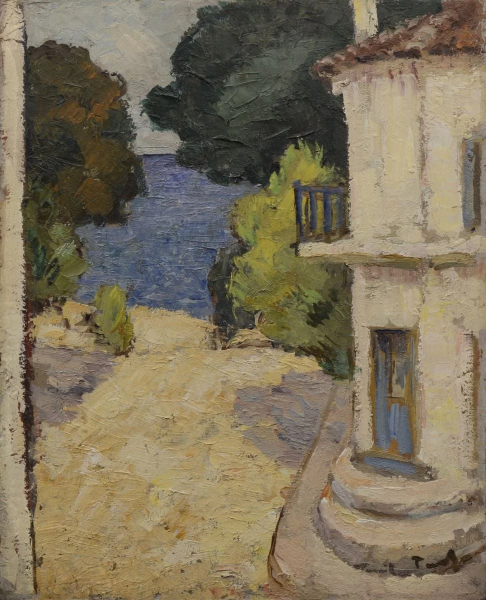 Peisaj din Balcic, detail