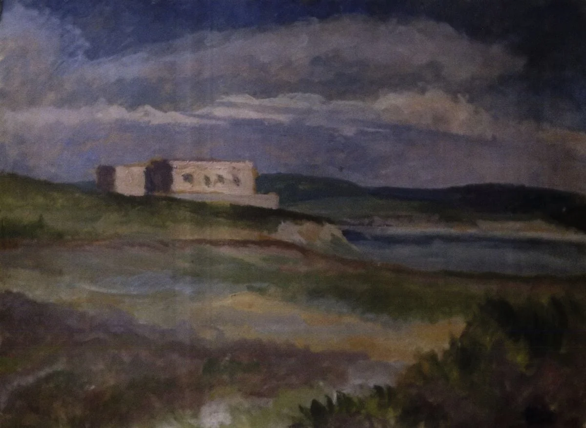 Peisaj, detail