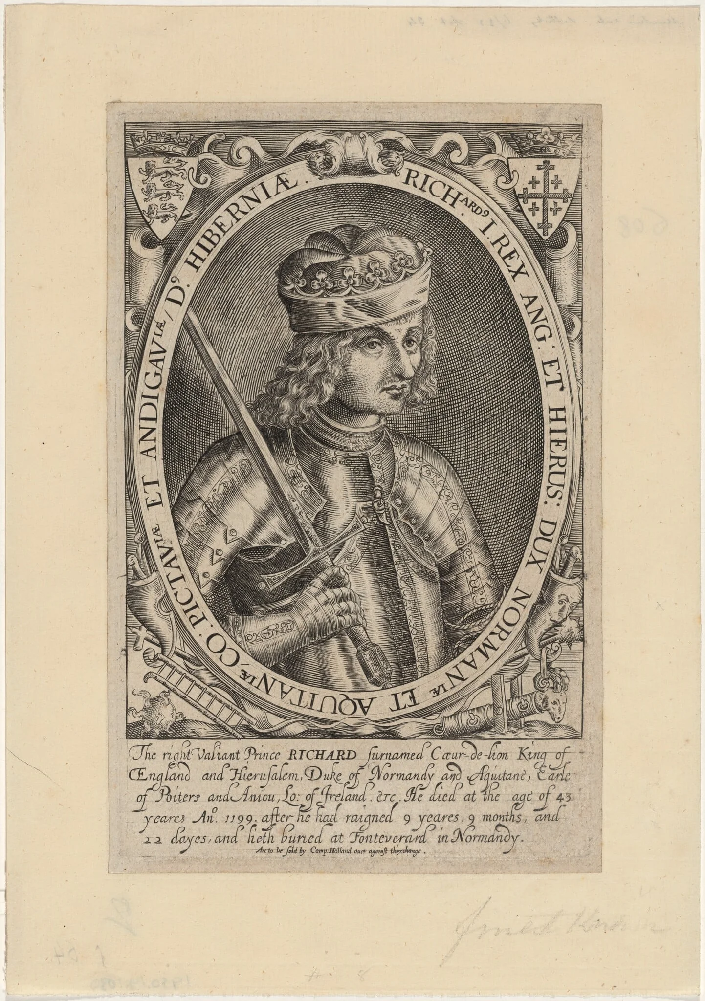 Richard I of England, detail