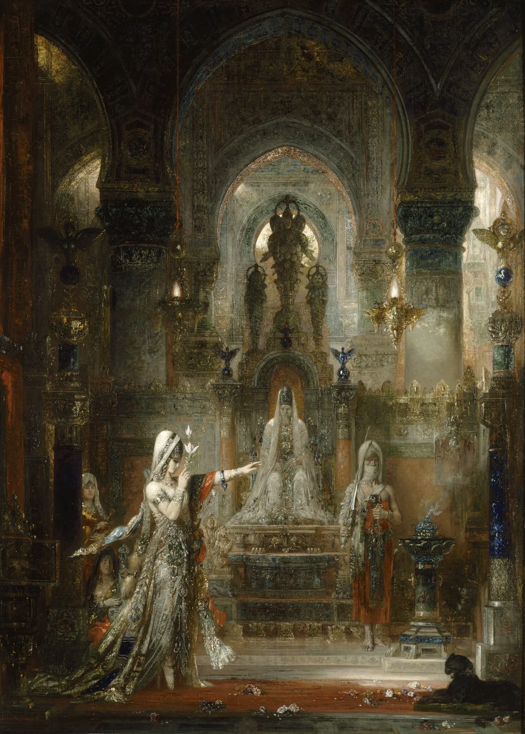 Salomé Dancing before Herod, detail