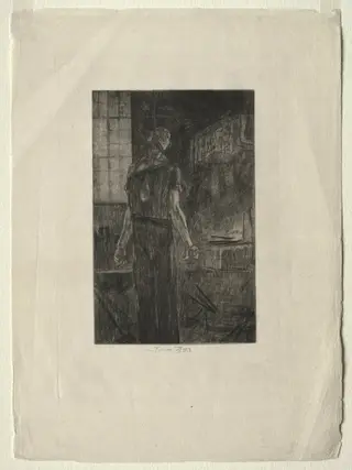 The Hanging of Levallois-Perret, by Félicien Rops, 1880