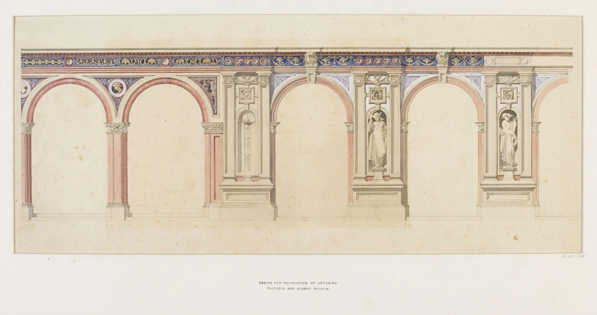 Arcade Decoration, detail