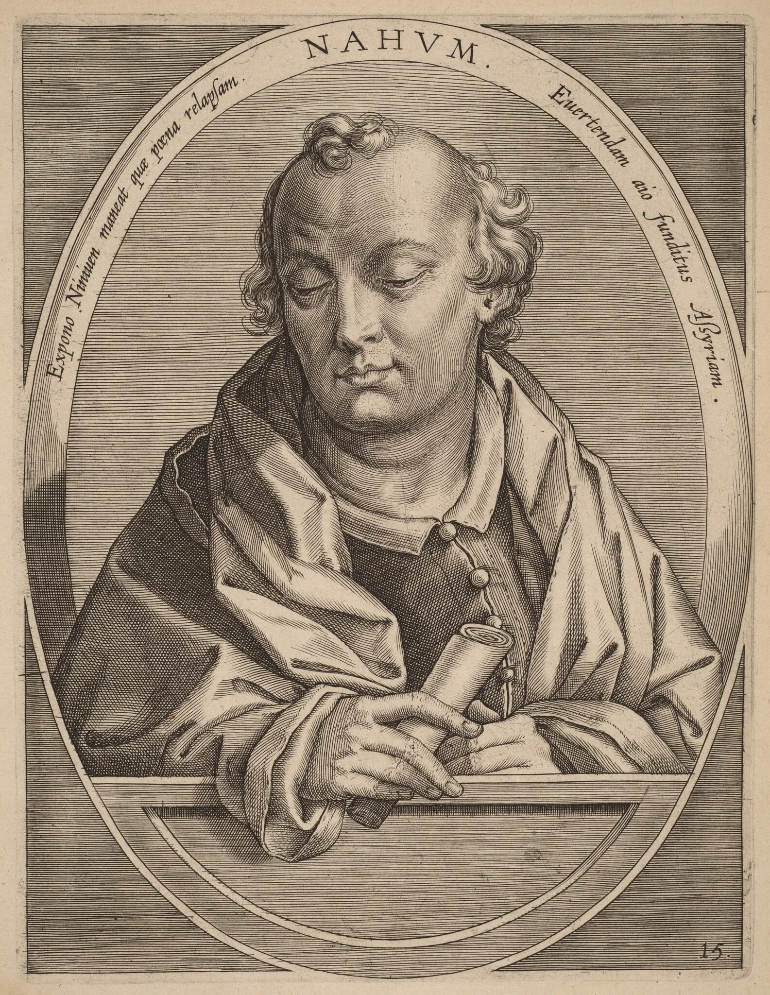 Nahum, detail