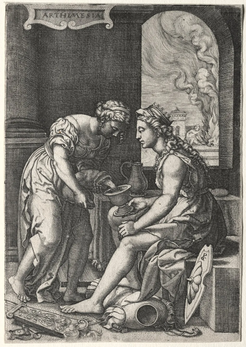 Artemisia, by Georg Pencz, 1539