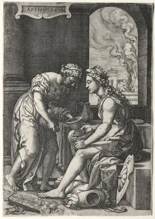 Artemisia, by Georg Pencz, 1539