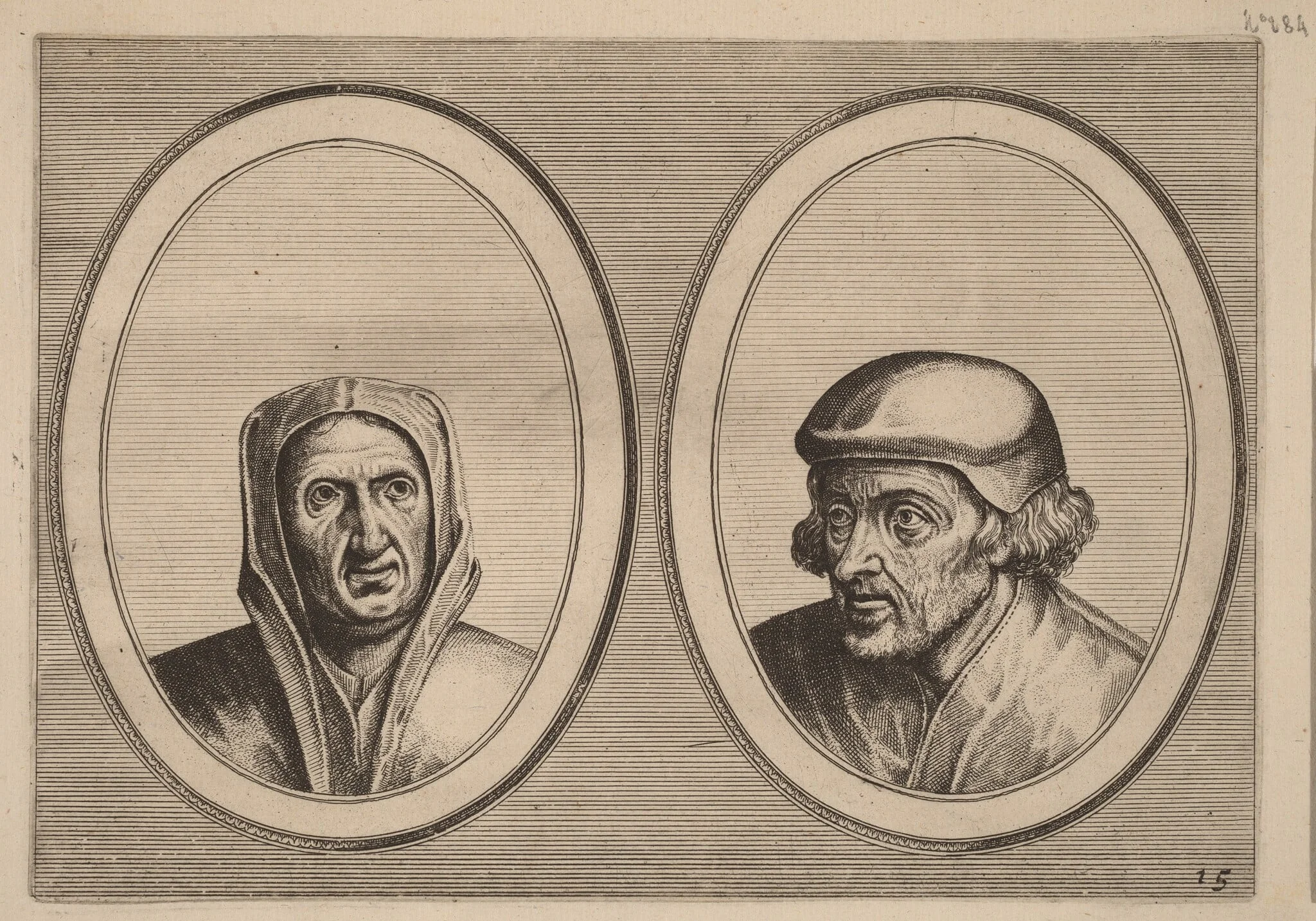 "Beveynsde Hil" and "Listighe Jorden", detail