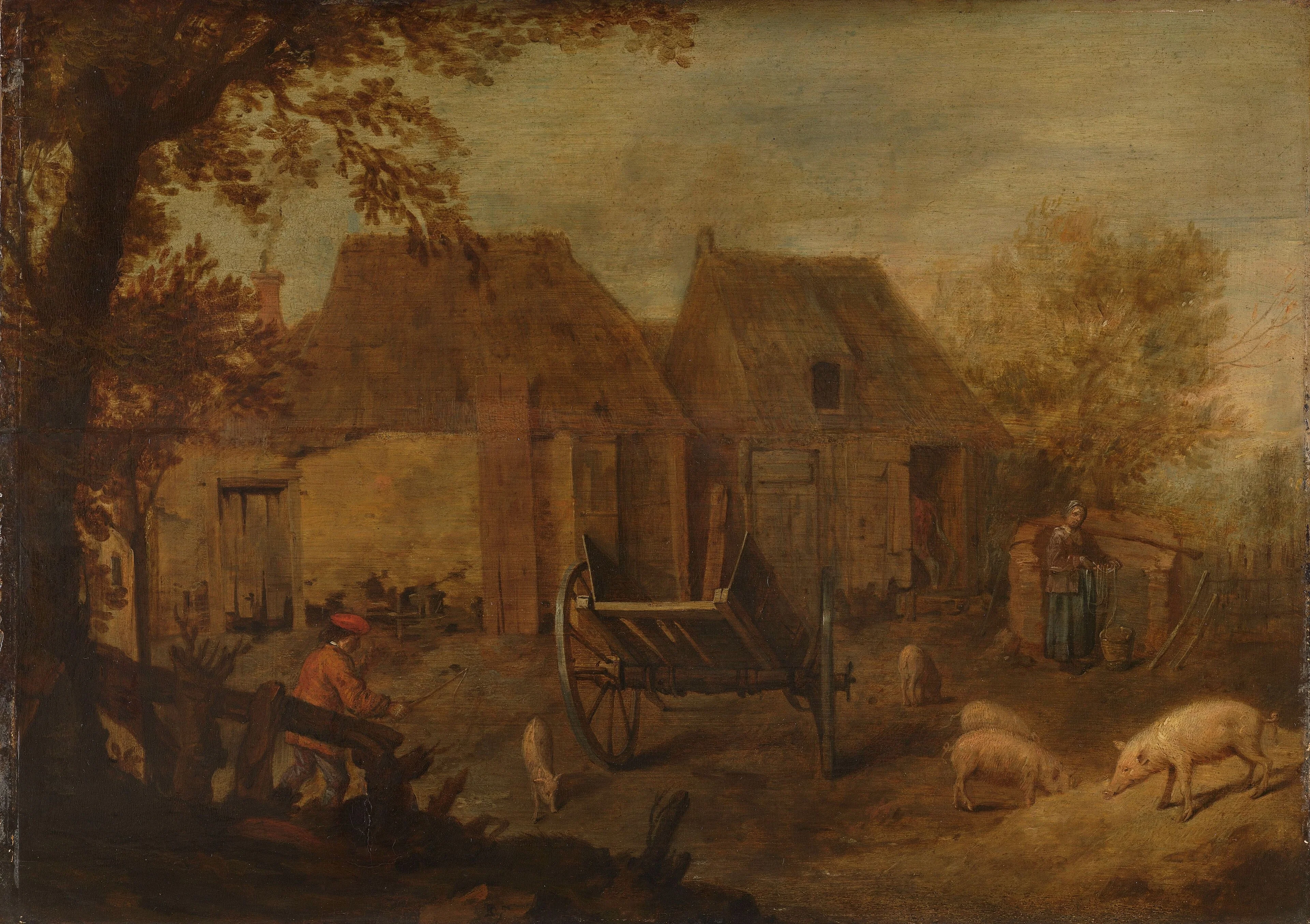 Farmyard, detail