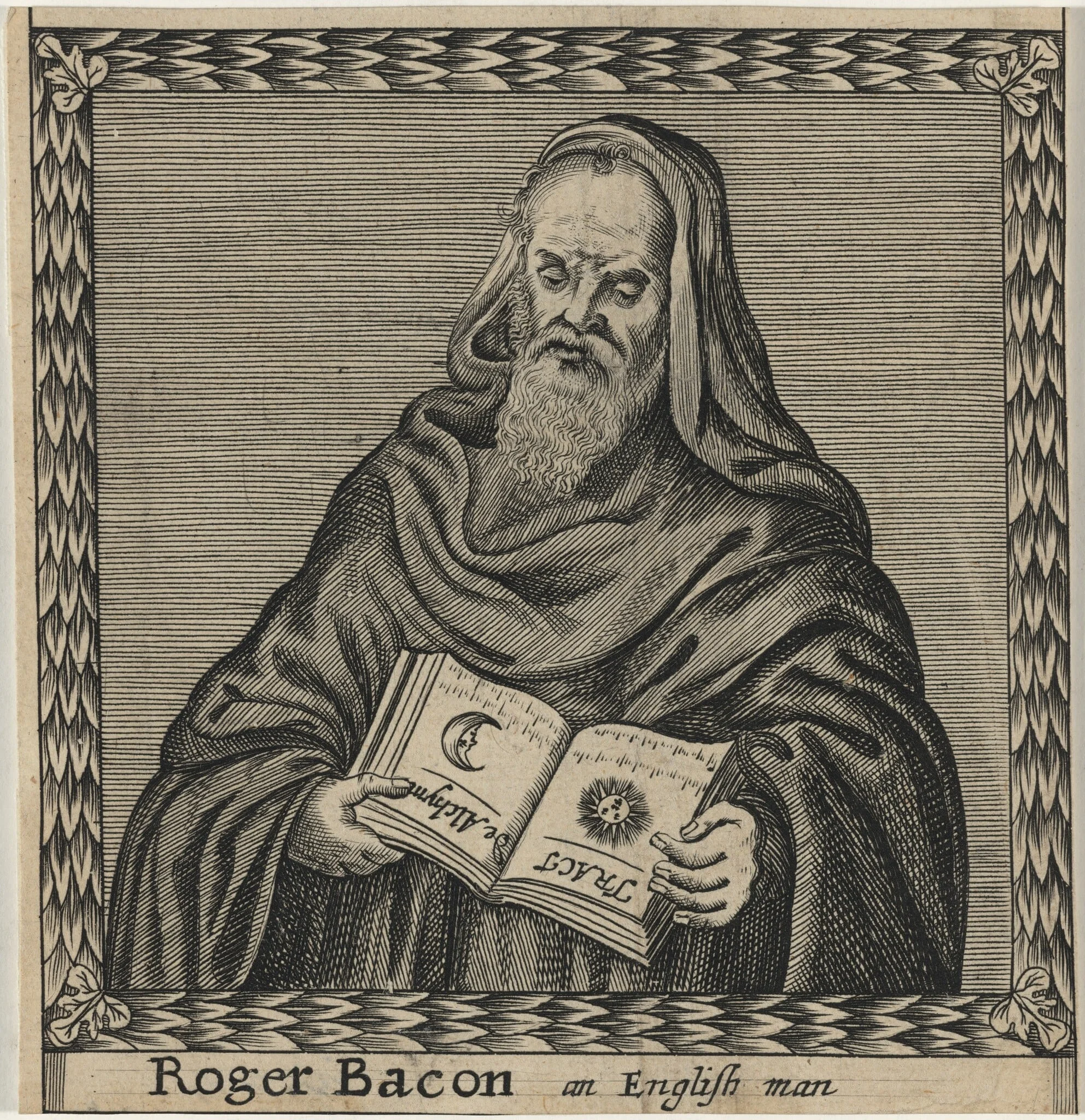 Roger Bacon, Friar and Philosopher, detail