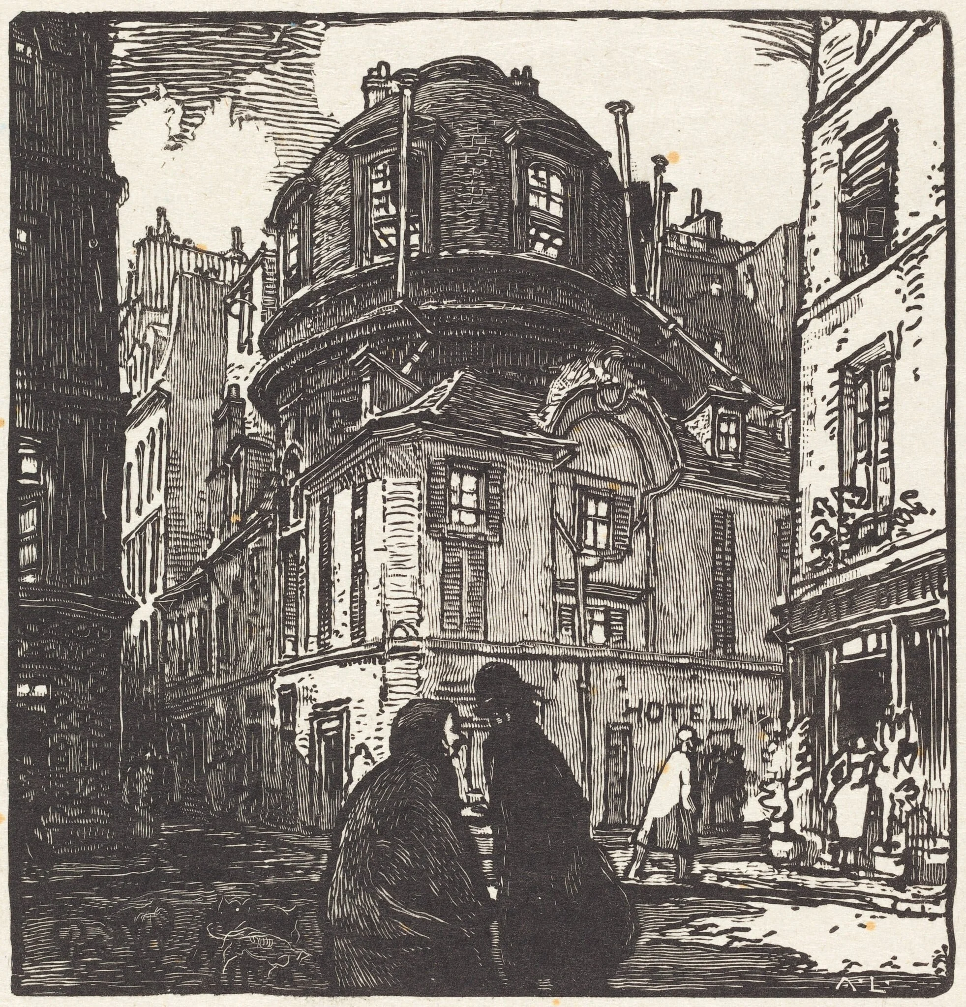 L'ancienne academie de medecine, detail