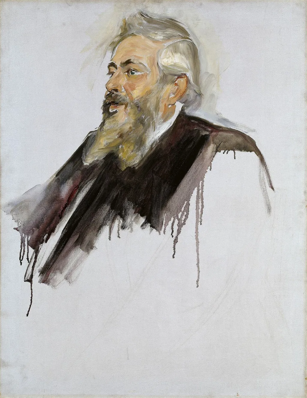 Professor Justus Brinckmann, by Max Liebermann, oil, 1905