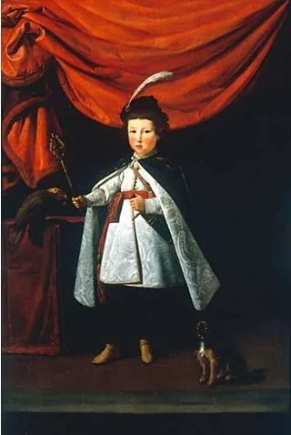 Leopoldo de' Medici in Polish costume, detail