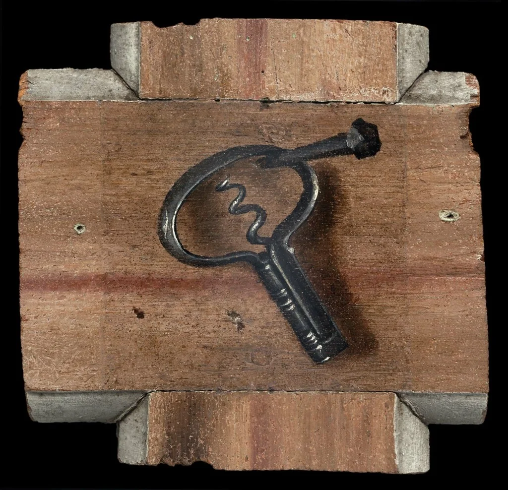 Corkscrew Hanging on a Nail, detail