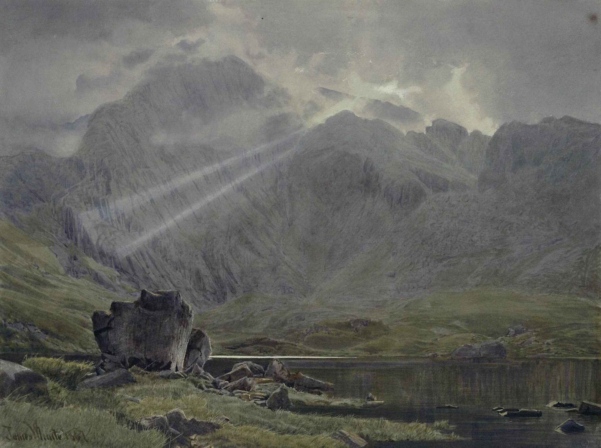 Llyn Idwa, detail