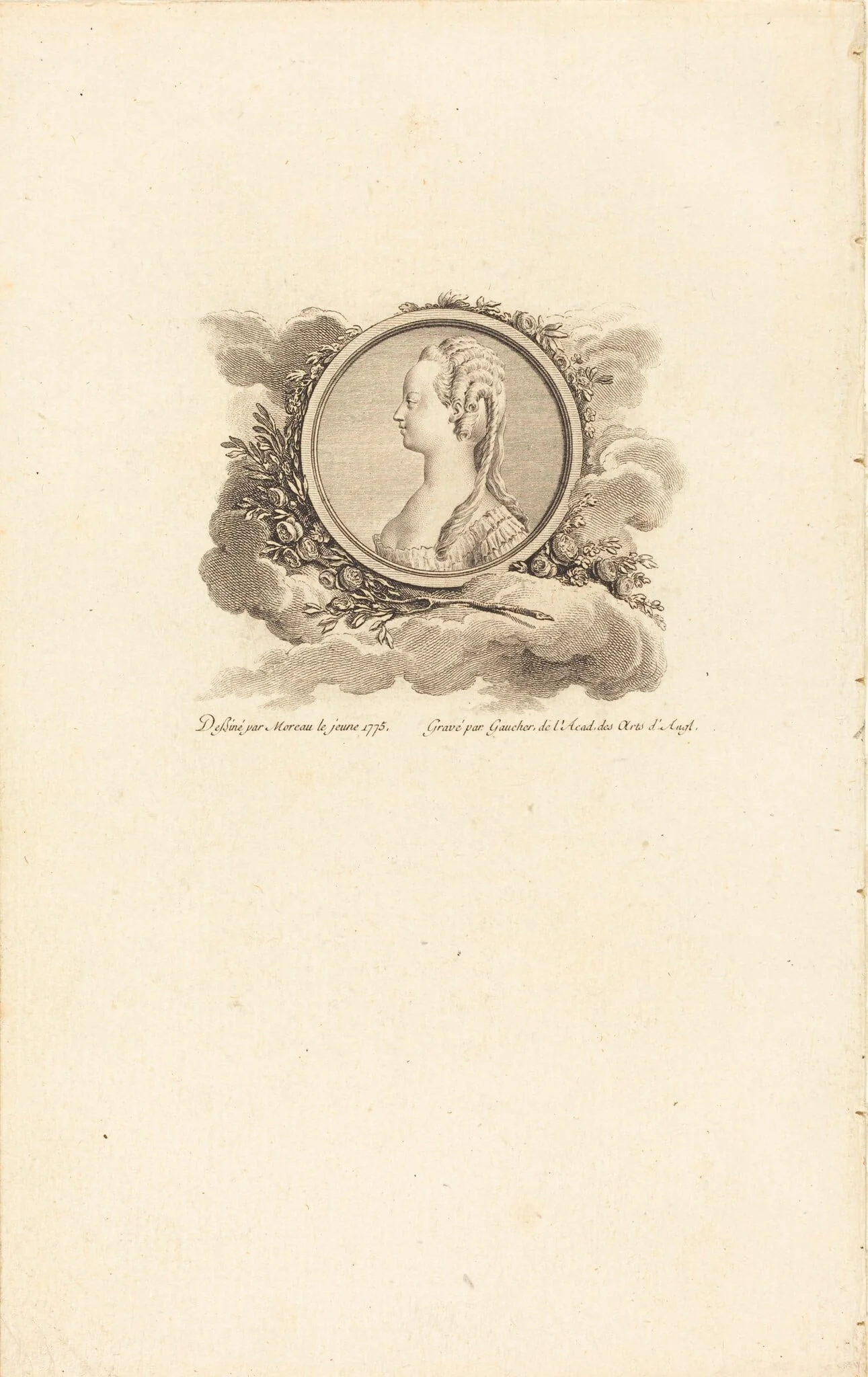 Marie-Antoinette, detail