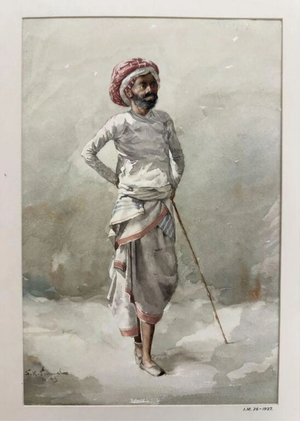 Untitled, by S. R. Samuel, paint, 1899