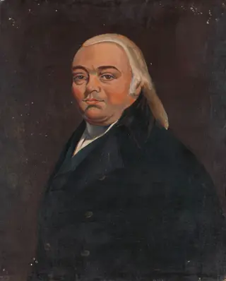 Sebastiaan Cornelis Nederburgh (1762-1811). Commissaris-generaal (1791-99), by Cornelis de Cocq, oil, 1862