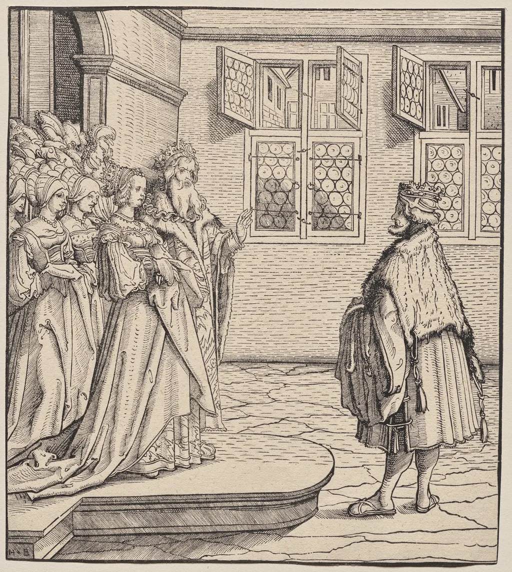 The Banished Duke of Otnop, by Hans Burgkmair I, 1514