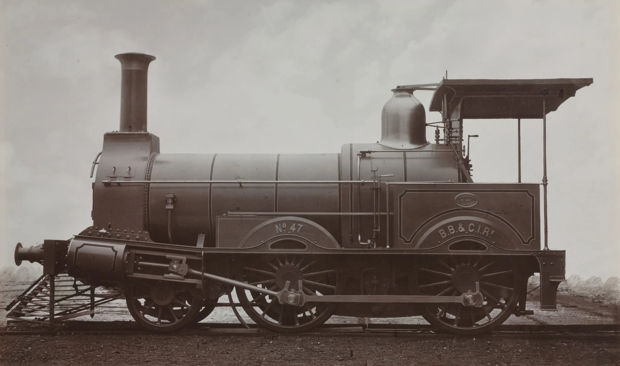 Locomotive, detail