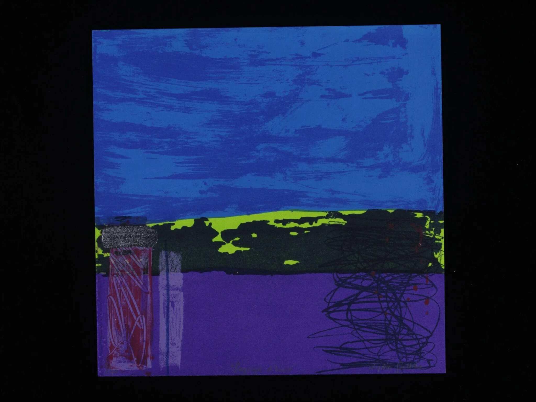 Paysage d'Hiver, detail