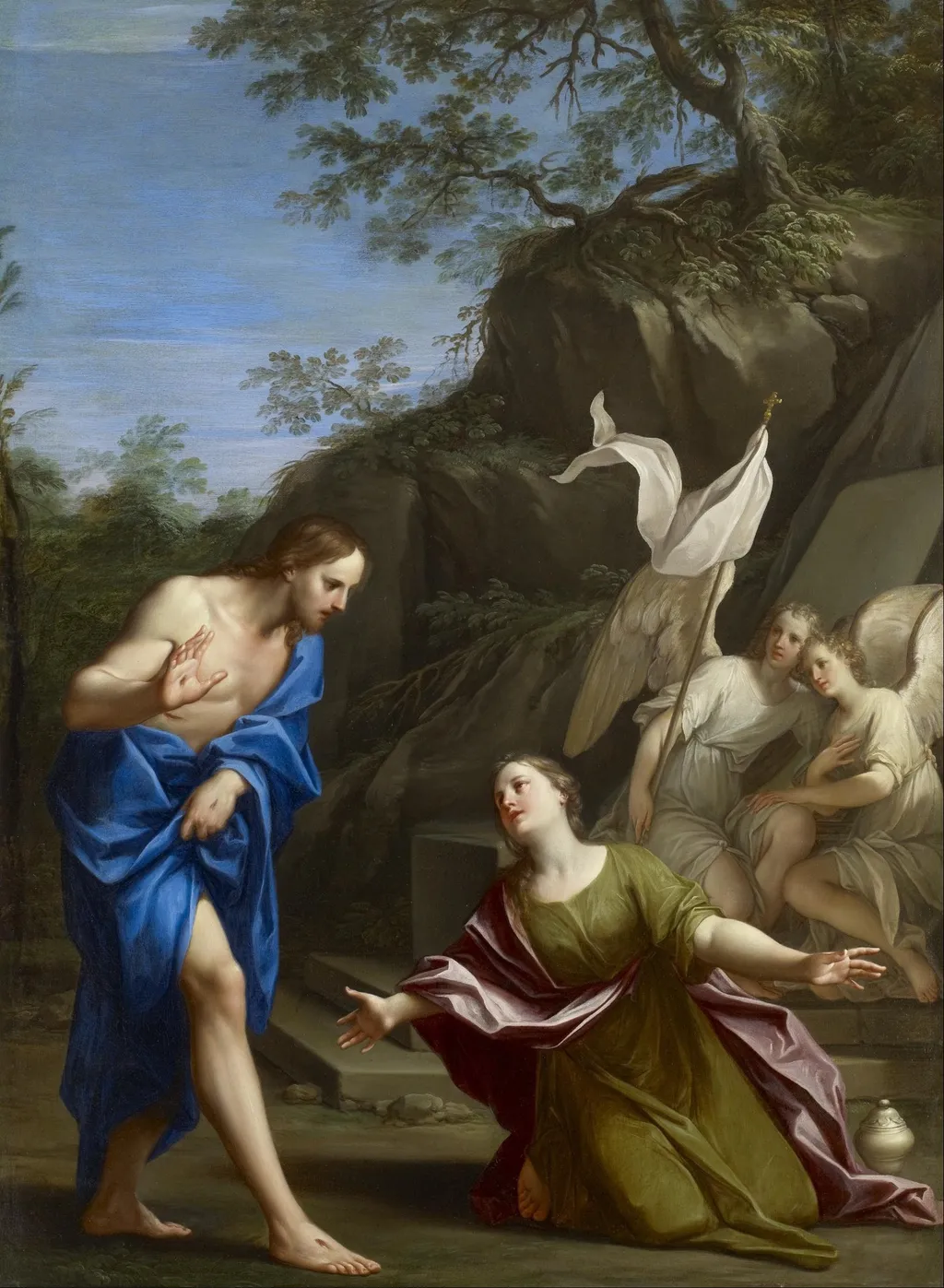 Noli Me Tangere ("Touch me not"), by Marcantonio Franceschini, oil, 1700