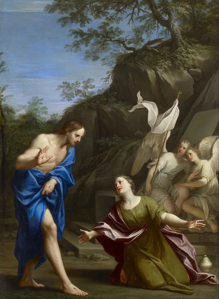 Noli Me Tangere ("Touch me not"), by Marcantonio Franceschini, oil, 1700