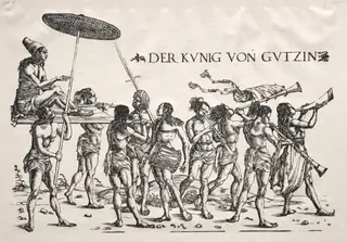 The King of Cochin, by Hans Burgkmair I, 1512