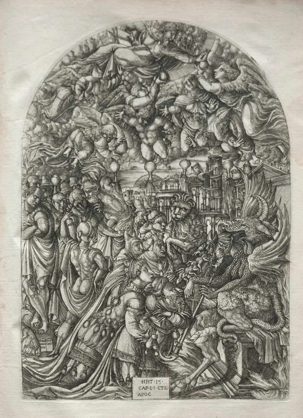 The Apocalypse:  The Woman Clothed with the Sun, by Jean Duvet, 1551