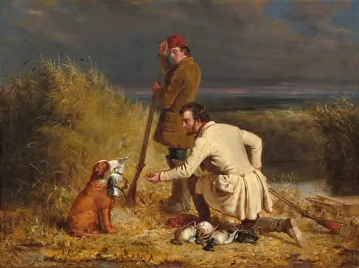 The Retrieve, by William Tylee Ranney, oil, 1850