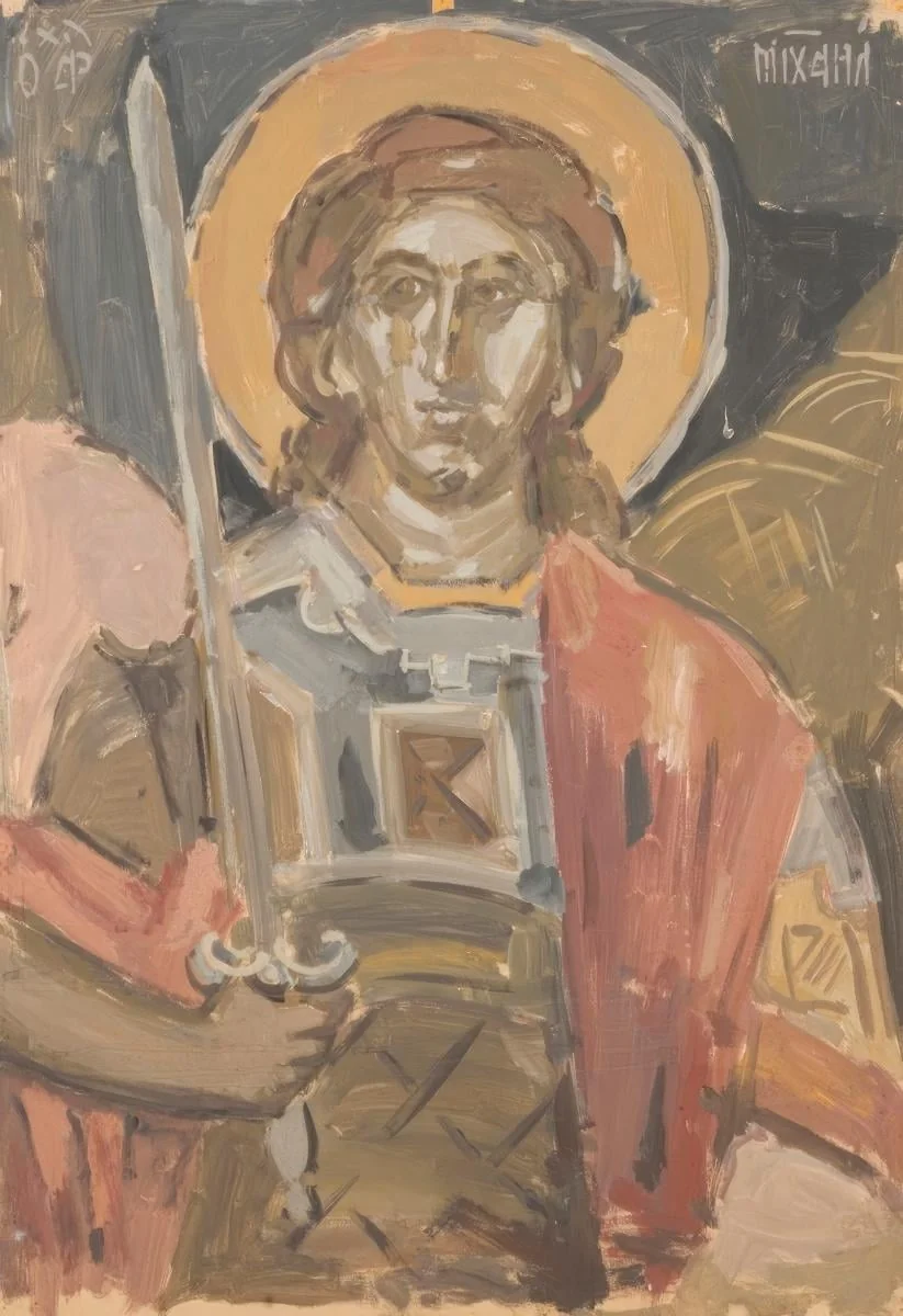 Archangel Michael, detail