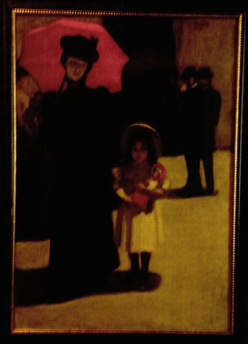 La plimbare, detail
