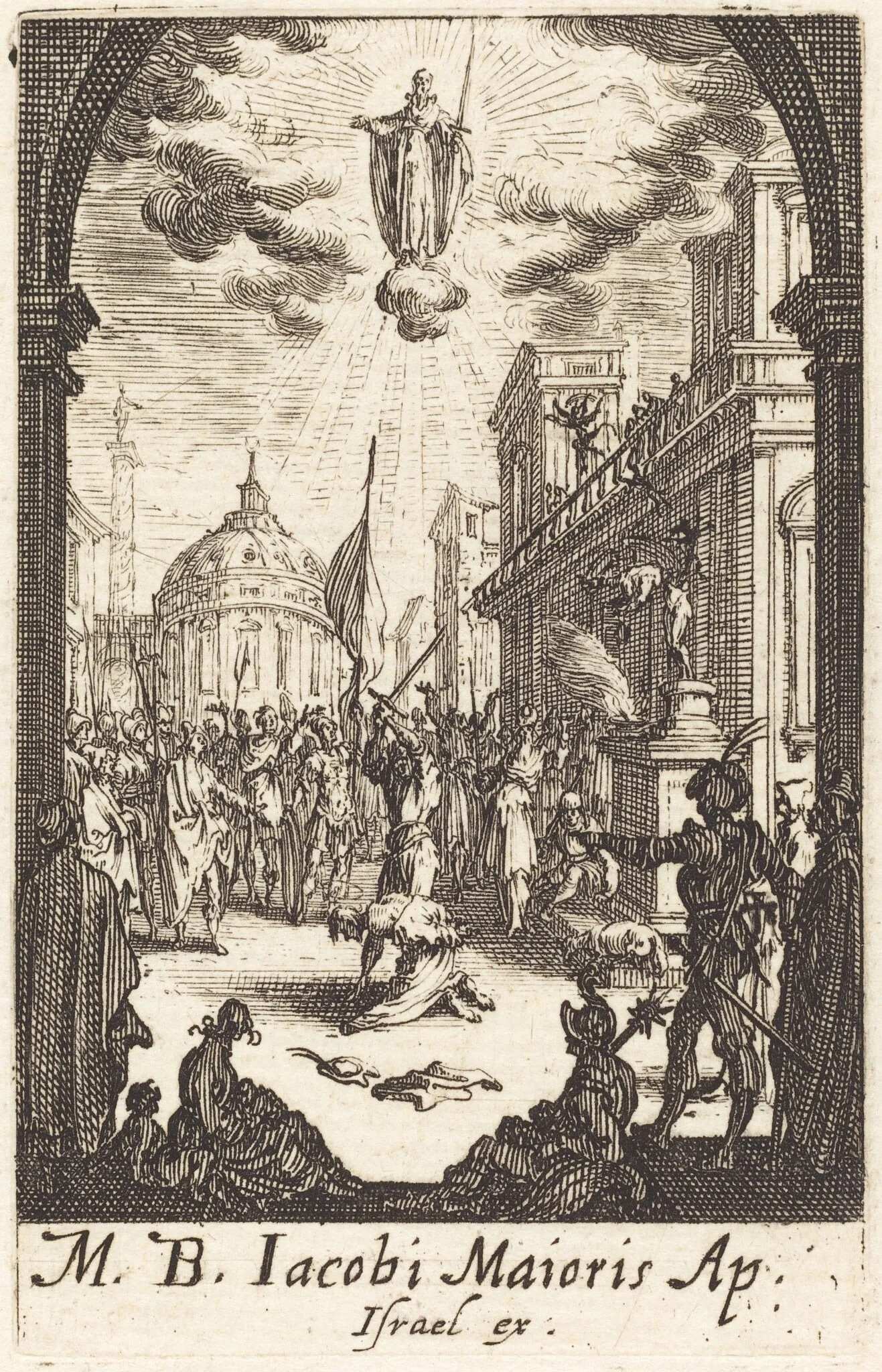 The Martyrdom of Saint James Major, detail