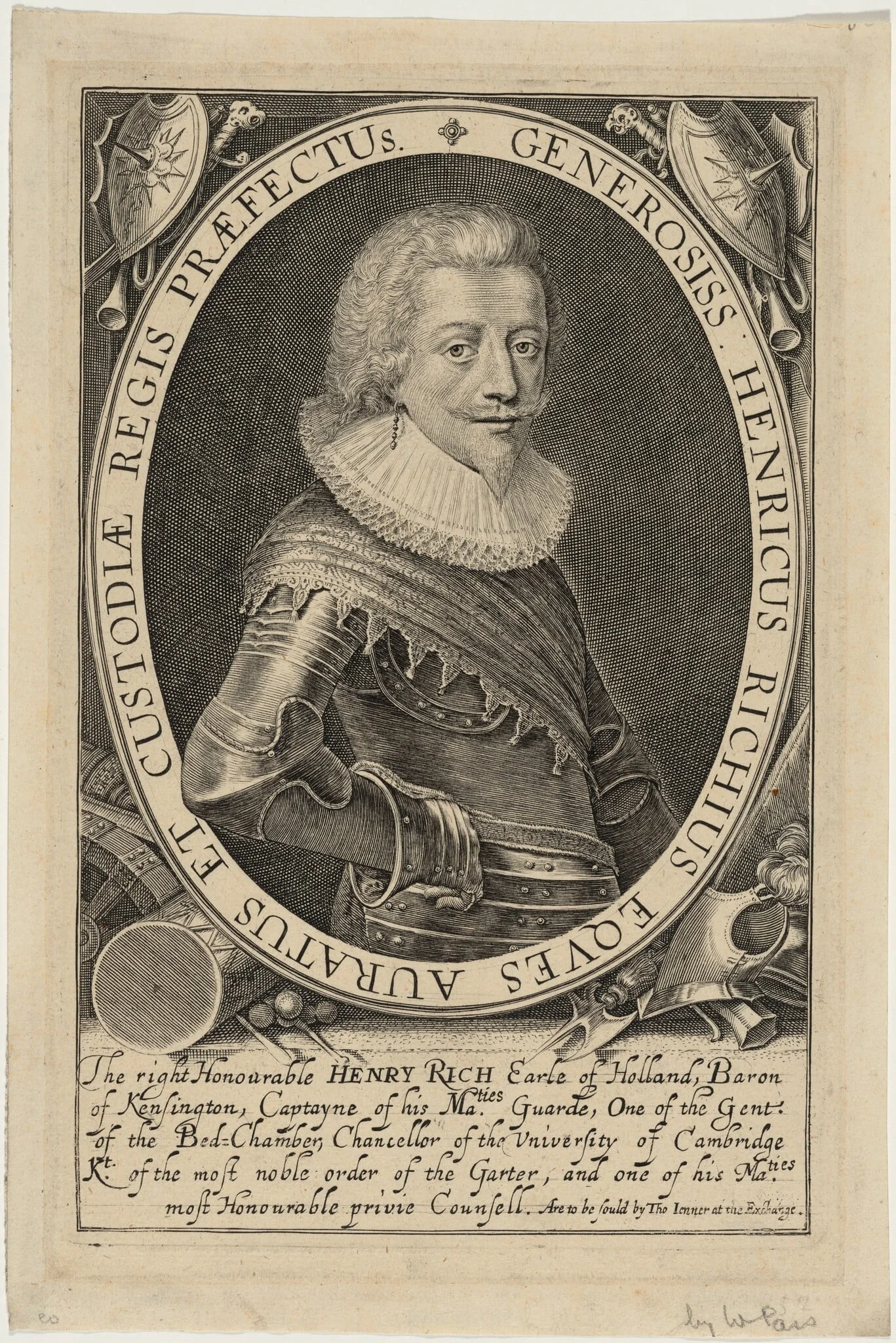 Henry Rich, First Earl of Holland, detail