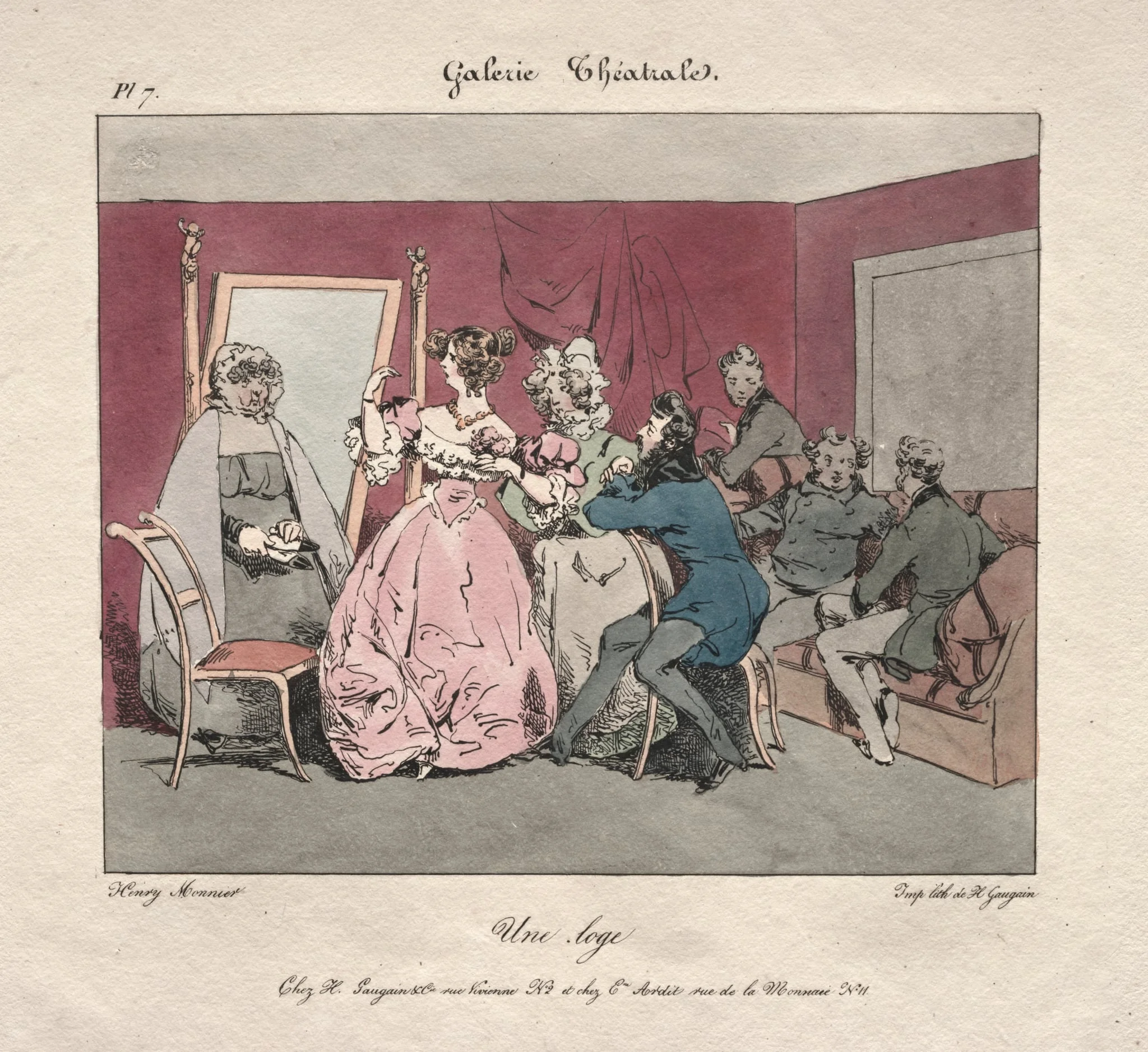 A Loge, detail