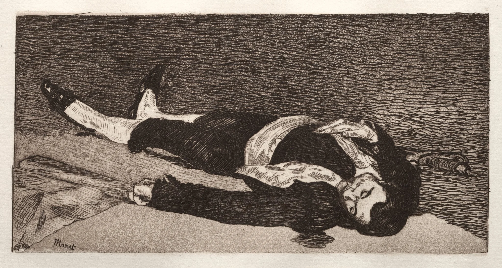 Torero mort, detail